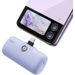 Mini batterie externe usb c 4800mah, [2024 upgrade] power bank charge rapide avec affichage led compatible ...