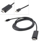 Mini câble displayport hdmi 1. 8 1080p 1. 4 m, adaptateur actif dp vers hdmi, port d'affichage, connecteur ... Mini câble displayport hdmi 1. 8 1080p 1. 4 m, adaptateur actif dp vers hdmi, port d'affichage, connecteur ...