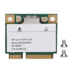 Mini carte rseau pcie wifi6 3000mbps carte wifi sans fil haute vitesse 802. 11ax / ac 2. 4g 5ghz adaptateur ...