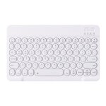Mini clavier bluetooth compatible sans fil, 10 pouces, en forme de d�me, rechargeable, pour ordinateur, ...