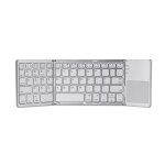 Mini clavier pliable sans fil bluetooth, russe / espagnol / arabe, compatible avec pav tactile, pour ...