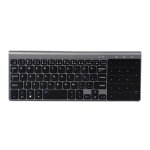 Mini clavier sans fil usb fin avec pav tactile numrique, pour ordinateur portable, smart tv yr, espagnol, ...