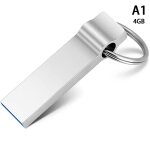 Mini cl� usb en m�tal, cl� usb 2. 0, cl� usb, porte - cl�s, 16 go, 32 go, 64 go, 128 go, 1pc