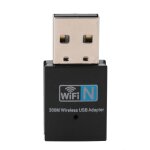 Mini cl� usb wifi adaptateur sans fil 300mbps 2. 4 + 5. 8ghz