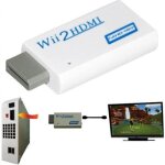 Mini convertisseur adaptateur wii hdmi 720p / 1080p hd audio upscaling Mini convertisseur adaptateur wii hdmi 720p / 1080p hd audio upscaling