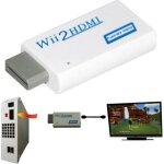 Mini convertisseur adaptateur wii hdmi 720p / 1080p hd audio upscaling