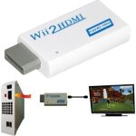 Mini convertisseur adaptateur wii hdmi 720p - 1080p hd audio upscaling * sq Mini convertisseur adaptateur wii hdmi 720p - 1080p hd audio upscaling * sq