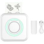 Mini imprimante thermique multifonction, imprimante mobile de poche bt sans fil, imprimante photo intelligente ...