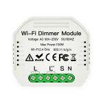 Mini interrupteur de lumière intelligent, 1 / 2 gangs, bricolage, module variateur wifi, application ... Mini interrupteur de lumière intelligent, 1 / 2 gangs, bricolage, module variateur wifi, application ...