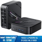 Mini pc blackview mp100 pro intel®alder lake i3 - 1215u 4. 4ghz max 16 go 512 go / ssd 4to, windows 11 ... Mini pc blackview mp100 pro intel®alder lake i3 - 1215u 4. 4ghz max 16 go 512 go / ssd 4to, windows 11 ...