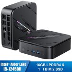 Mini pc blackview mp100 pro intelalder lake i5 - 12450h 4. 4ghz max 16 go 1 to / ssd 4to, windows 11 ...