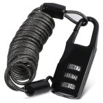 Mini serrure de vélo antivol avec mot de passe à 3 chiffres, pour casque de cyclisme, combinaison de ... Mini serrure de vélo antivol avec mot de passe à 3 chiffres, pour casque de cyclisme, combinaison de ...