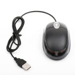 Mini souris filaire portable de haute qualit�, usb, pour bureau, maison, ordinateur, roue optique, pour ...