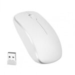 Mini souris de jeu ergonomique sans fil, 2. 4g, 1200dpi, pour pc, p�riph�rique l�ger et silencieux, rechargeab ...