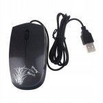 Mini souris optique led filaire usb 2. 0 à la mode, log1104 Mini souris optique led filaire usb 2. 0 à la mode, log1104
