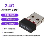 Mini usb wifi 6 dongle carte réseau 2. 4ghz wi - fi lan adaptateur pilote gratuit pour pc portable windows ... Mini usb wifi 6 dongle carte réseau 2. 4ghz wi - fi lan adaptateur pilote gratuit pour pc portable windows ...
