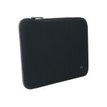 Mobilis skin - housse d'ordinateur portable - 12. 5  - 14  - noir / gris