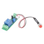 Module de relais de commutateur de retardateur de minuterie de 12v cc 1 10s rglable