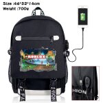Monde virtuel roblox sac  dos usb charge sac d'cole sac d'ordinateur oxford tissu sac d'cole collge ...