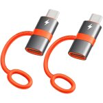 Mondodigitale - lot de 2 adaptateurs usb c vers micro usb c mâle vers micro usb femelle - compatible ... Mondodigitale - lot de 2 adaptateurs usb c vers micro usb c mâle vers micro usb femelle - compatible ...