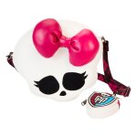 Monster high by loungefly sac  bandoulire avec porte - monnaie skulle