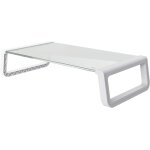 Monta support de moniteur, support ecran pc en verre trempé 41 x 22 x 10 cm, réhausseur d'ecran bureau ... Monta support de moniteur, support ecran pc en verre trempé 41 x 22 x 10 cm, réhausseur d'ecran bureau ...