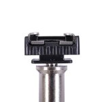 Montage sabot flash adaptateur pour filetage 1 / 4  pour studio lumire trpied