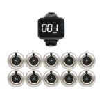 Montre bipeur restaurant bipeur pompier système d'appel sans fil pour restaurant, clavier, montre, récepteur, ... Montre bipeur restaurant bipeur pompier système d'appel sans fil pour restaurant, clavier, montre, récepteur, ...