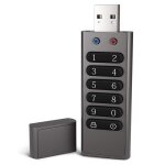 Comme montr� - cl� usb s�curis�e 32 go, lecteur flash chiffr�, mot de passe mat�riel, avec clavier, disque ...