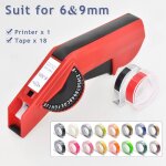 Motex e5500 e - 505 manuelle étiqueteuse e - 5500 trempé pour 6 / 9mm dymo 3d ruban en relief peut 1610 ... Motex e5500 e - 505 manuelle étiqueteuse e - 5500 trempé pour 6 / 9mm dymo 3d ruban en relief peut 1610 ...
