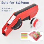 Motex e5500 e - 505 manuelle étiqueteuse e - 5500 trempé pour 6 / 9mm dymo 3d ruban en relief peut 1610 ... Motex e5500 e - 505 manuelle étiqueteuse e - 5500 trempé pour 6 / 9mm dymo 3d ruban en relief peut 1610 ...