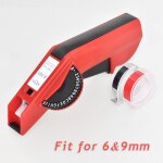 Motex e5500 e - 505 manuelle tiqueteuse e - 5500 tremp pour 6 / 9mm dymo 3d ruban en relief peut 1610 ...