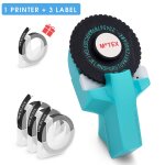 Motex - imprimante d'tiquettes 3d e101, similaire  dymo 12965, tiqueteuse  gaufrage, bricolage, autocollan ...