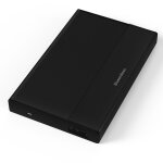 Mr23g b - a black - bo�tier pour disque dur sata en aluminium, interface usb 3. 0, led 2. 5, raid