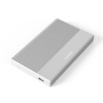 Mr23gc c - a silver - bo�tier pour disque dur sata en aluminium, interface usb 3. 0, led 2. 5, raid