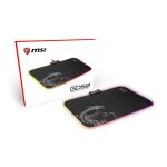 Msi agility gd60 tapis de souris tapis de souris de jeu noir, gris Msi agility gd60 tapis de souris tapis de souris de jeu noir, gris