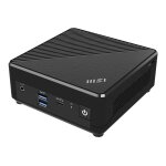 Msi cubi n adl 002beu - celeron n100 noir Msi cubi n adl 002beu - celeron n100 noir