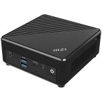 Msi cubi n adl s - 098eu intel n n200 4 go ddr4 - sdram 128 go ssd windows 11 pro mini pc noir