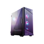Msi mpg velox 100r - mid tower - atx tendu - panneau latral fentr (verre tremp) - pas d'alimentation ...