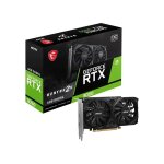 Msi rtx 3050 ventus 2x e 6g oc, geforce rtx 3050, 6. 0gb gddr6, pci - express