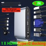 Mst hub usb c station d'accueil 2x hdmi pour accessoires d'ordinateur portable macbook pro air mac hp ... Mst hub usb c station d'accueil 2x hdmi pour accessoires d'ordinateur portable macbook pro air mac hp ...