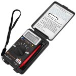 Multim�tre num�rique an8203, voltm�tre, ohmm�tre, �cran lcd, courant, diodes, capacit�, transistor