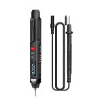 Multimtre numrique haute prcision avec cran lcd, testeur de tension, point d'arrt automatique et ...