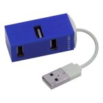 Multiplicateur de port usb 4 ports hub usb couleur - blanc