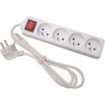 Multiprise avec interrupteur 4 prises, bloc multiprise parafoudre, 4 prises lectrique franaise type ...