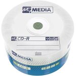Mymedia cd - r 700 mo i pack de 50 units i spirale i lanceur de cd i 52 fois la vitesse d'enregistrement ...