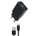 Myway pack chargeur secteur 24a + usb a micro usb noir