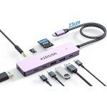 Naeryut - adaptateur hub usb c hdmi: 9 - in - 1 multiport hub avec 4k hdmi usb3. 0 type - c pd 3. 5mm ... Naeryut - adaptateur hub usb c hdmi: 9 - in - 1 multiport hub avec 4k hdmi usb3. 0 type - c pd 3. 5mm ...