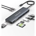 Naeryut - hub usb c multiport 8 en 1 - adaptateur usb c vers hdmi 4k, 3 usb 3. 0, pd 100w, sd / tf, usb ... Naeryut - hub usb c multiport 8 en 1 - adaptateur usb c vers hdmi 4k, 3 usb 3. 0, pd 100w, sd / tf, usb ...