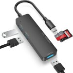 Naeryut - hub usb multiport 5 en 1 avec ports usb 3. 0 et 2. 0, lecteur de carte micro sd + lecteur de ... Naeryut - hub usb multiport 5 en 1 avec ports usb 3. 0 et 2. 0, lecteur de carte micro sd + lecteur de ...